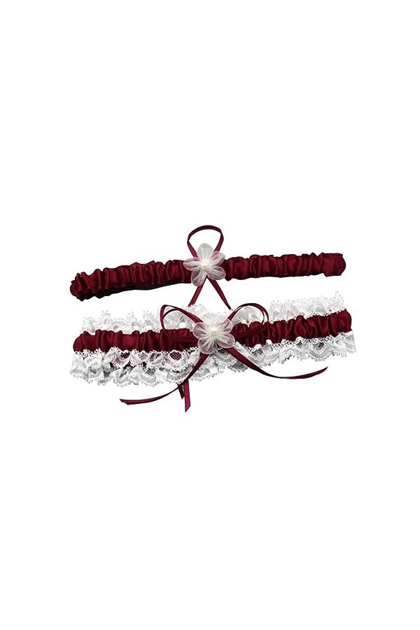 SOIMISS Décorations De Mariée Jarretière pour Le Mariage Décorations De Soirée Dansante Jarretière pour La Mariée Jarretières