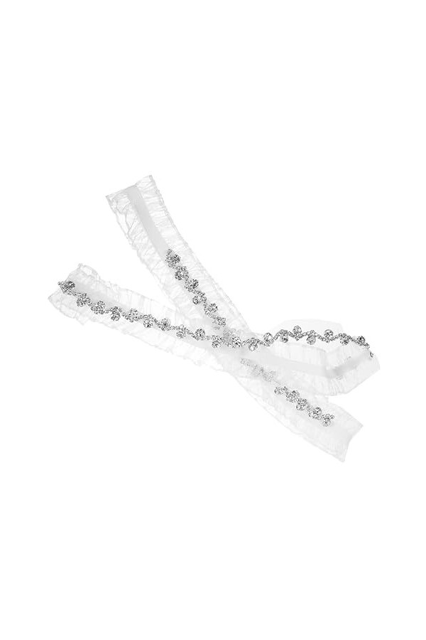 Abaodam 2 Pièces Jarretière En Dentelle De Mariée Jarretière De Mariage Pour La Mariée Jarretière Pour Le Mariage De Bal Jarr