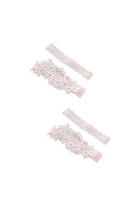 ERINGOGO 2 Paires Jarretières pour Mariée Jarretières De Mariage Jarretière De Mariée Porte-Jarretelles De Mariage Jarretière