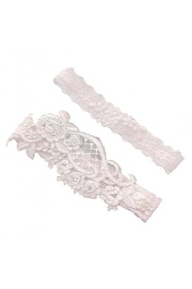 ERINGOGO 2 Paires Jarretières pour Mariée Jarretières De Mariage Jarretière De Mariée Porte-Jarretelles De Mariage Jarretière