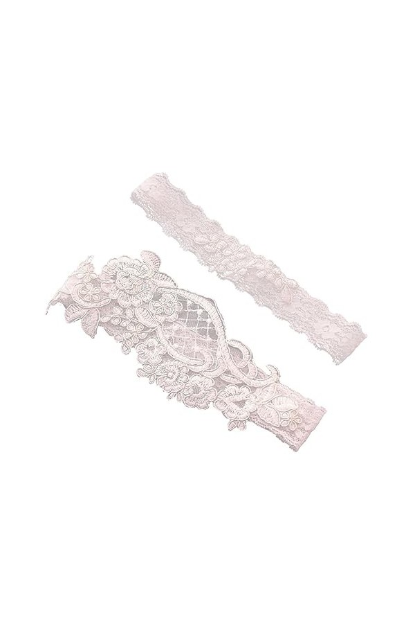 ERINGOGO 2 Paires Jarretières pour Mariée Jarretières De Mariage Jarretière De Mariée Porte-Jarretelles De Mariage Jarretière