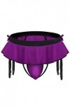 SINROYEE String pour homme Sissy Culotte Bikini Slip Sexy Girly Sous-vêtements, violet, taille unique