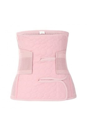 Menstruelle Abondant Lot De 3 façonnage Bouton puerpérant contractions Ceinture de Taille Body Trainer Pink, XXL 