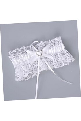 Abaodam Jarretière De Mariage Femmes Dentelle Jarretière pour Le Mariage Stretch Dentelle Jarretière Mariage Dentelle Jarreti