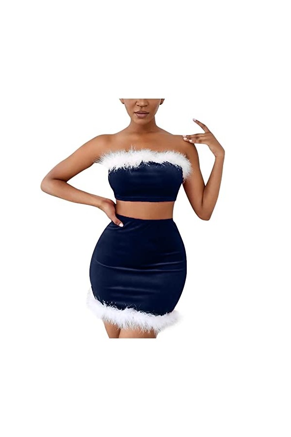 RYTEJFES Lingerie Femmes Dessuesexy Noël Sex Lingerie Vêtements Grande Taille Ouvert Dame Ensemble Tenue Sous-vêtements Sexy 