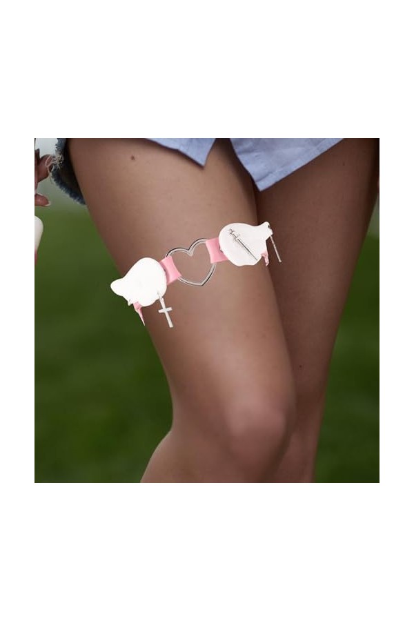 SOIMISS Jarretière De Mariée Jarretière Réglable Jarretière Femme Jarretière De Jambe De Femme Jarretière De Jambe De Mariée 