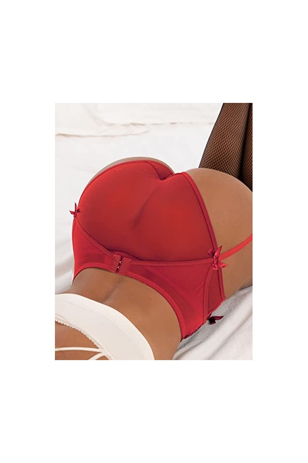 comeondear Porte Jarretelle Femme Grande Taille avec 4 Pinces Réglable Porte-Jarretelles 4 Clip métalliques Porte Jarretelles