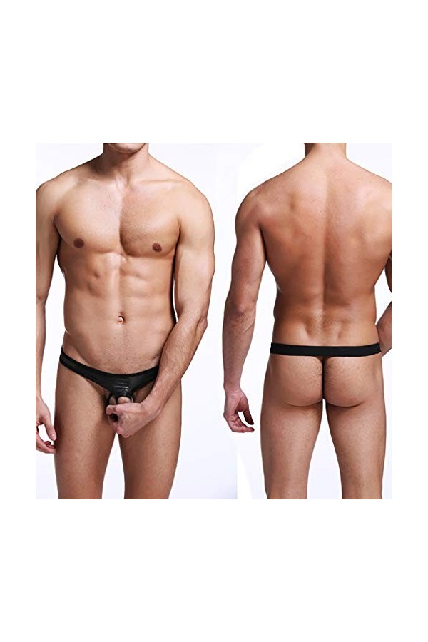 sous-vêtements Slips érotiques sous-vêtements Pantalons sous-vêtements String Sexy Hommes intimes Coquin Valentines Lingerie