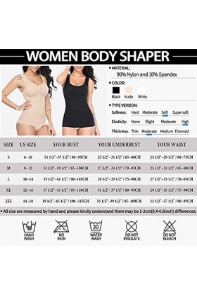 Ducomi DUCOMISHAPER Débardeur de sous-vêtements pour Femmes - sous-vêtement Amincissant 3 en 1 Modélisation Push Up - Gaine a