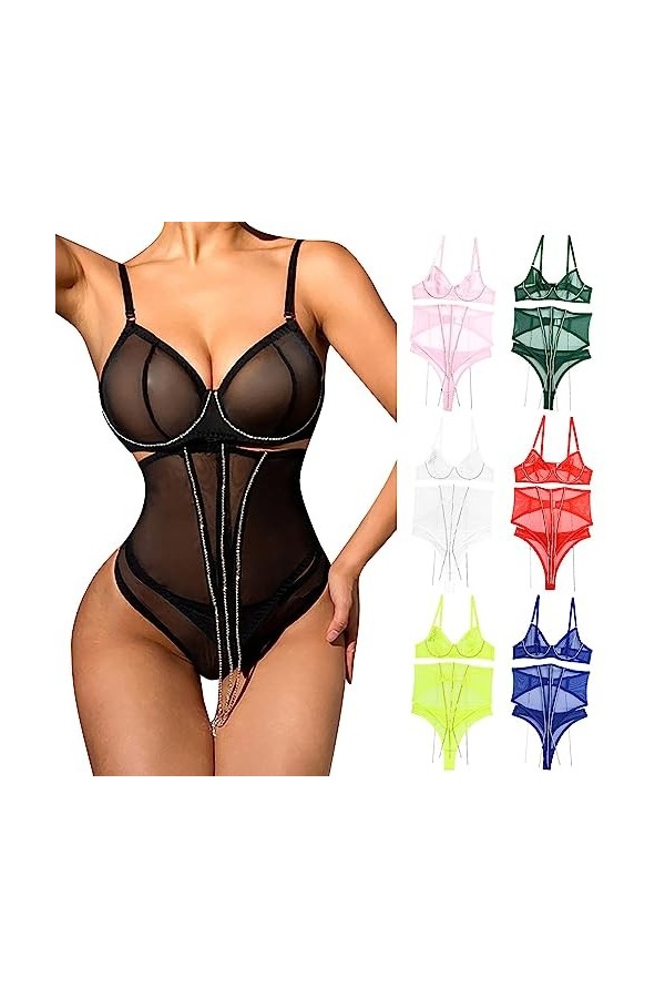 Lingerie Erothique Sexy Lingerie Sexy Ensemble Sexy Lingerie Sexy en Dentelle Classique Ensemble de Lingerie Pas Cher Lingeri