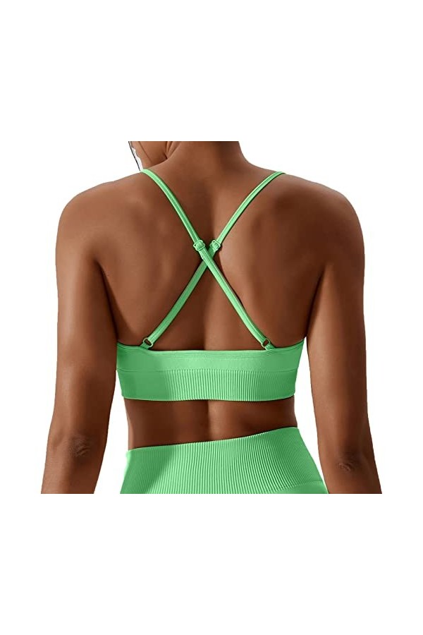 Lingerie Femme Sexy Ensemble Homme Sexy Hot y2*k Les Femmes Back Sling Girls Sports Wrap Seamless One Yoga Underwear sous-vêt