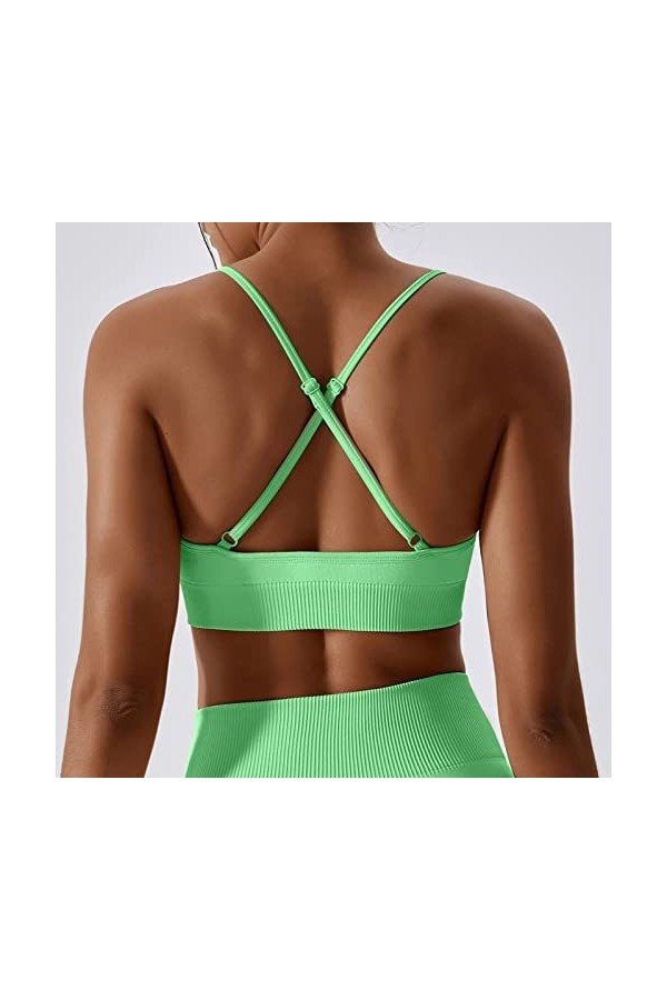 Lingerie Femme Sexy Ensemble Homme Sexy Hot y2*k Les Femmes Back Sling Girls Sports Wrap Seamless One Yoga Underwear sous-vêt