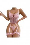 Lingerie Femme Sexy Ensemble Homme Sexy Hot y20.k sous-vêtements Sexy pour Femmes en Dentelle Épissage Sexy Voir à Travers Le