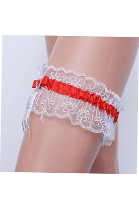 SOIMISS Jarretière en Dentelle Élastique Dame Dentelle Jarretière Jarretière en Dentelle De Mariage Jarretière De Fleurs Jarr