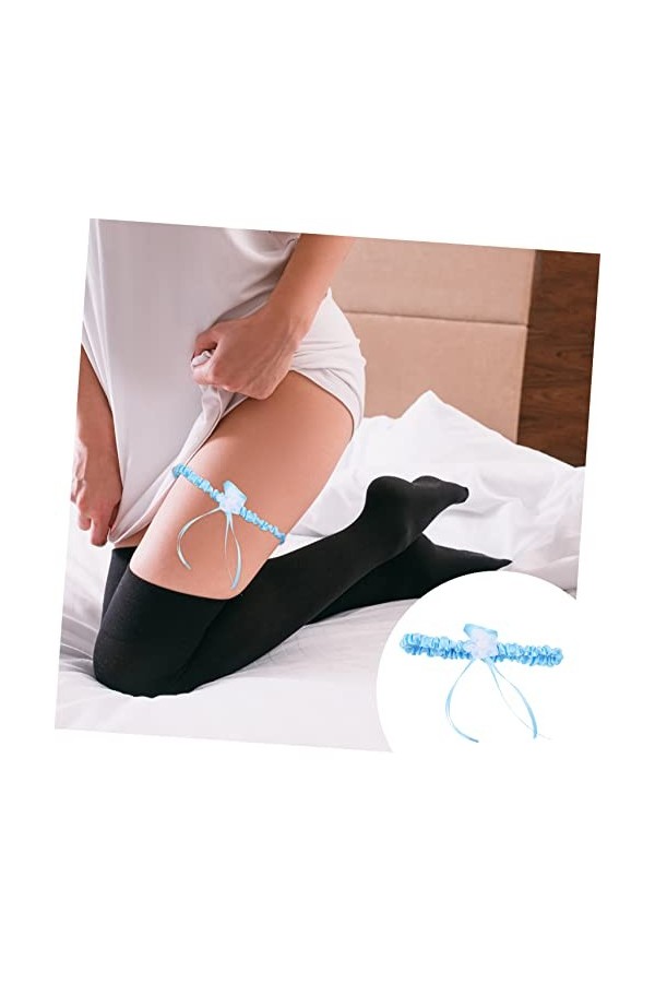 SOIMISS 1 Ensemble Arc Jarretière Jarretières pour La Mariée Ceinture Élastique Mariée Accessoires Ceintures pour Femmes Jarr