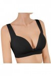 HANXIULIN Soutien-gorge rembourré élégant avec bonnets en dentelle florale - Soutien-gorge de sport push-up - Soutien-gorge s