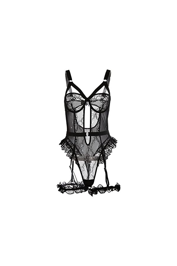 Lingerie Femme Sexy Ensemble Homme Sexy Hot y2*k sous-vêtements Sexy en Dentelle pour Femmes Costume Combinaison Sexy Combina