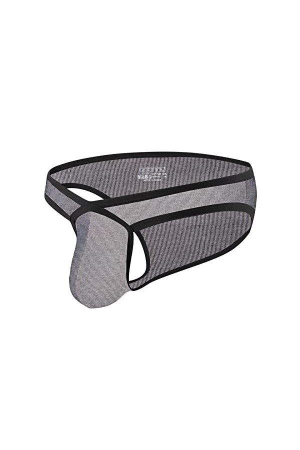 MACIUM Jockstrap Homme Sexy Pantalon Triangle Homme Sexy Taille Basse Bikini Respirant Près du Corps sous-vêtement Sexy Homme