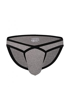 MACIUM Jockstrap Homme Sexy Pantalon Triangle Homme Sexy Taille Basse Bikini Respirant Près du Corps sous-vêtement Sexy Homme