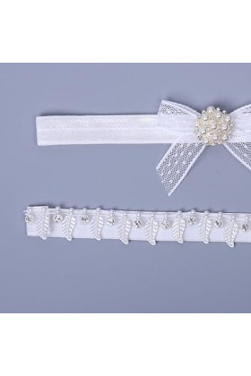 GALPADA 2 Pièces Jarretière De Jambe De Mariage Jarretière De Mariée Mariage Mariée Jambe Ceinture Mariée Jambe Jarretière Ma