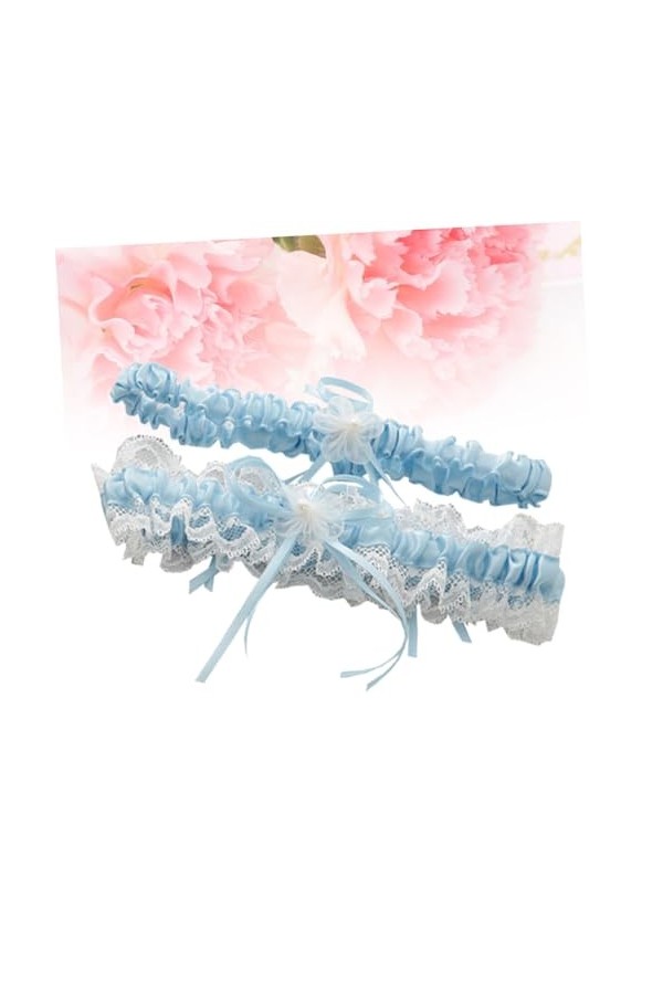 ifundom Jarretière De Bal Accessoires Mariage Porte-Jarretelles Jarretière De Mariée Fournitures De Mariage Robe La Mariée