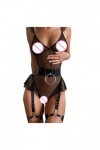 Lingerie Femme Sexy Ensemble Homme Sexy Hot y*2*k Femmes Sexy Lingerie Camisole Dentelle Combinaison Transparente Dentelle Co