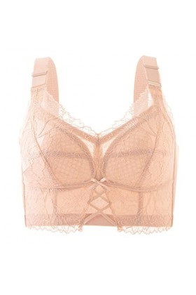 2023 New y/2k Style Lingerie sous-vêtement Sexy en Dentelle froncée pour Femmes avec Bretelles de Soutien-Gorge sans Armatur