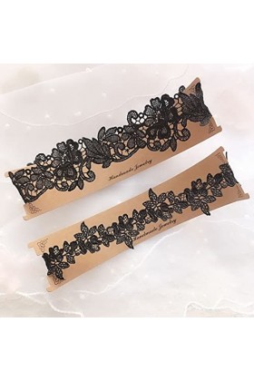 SOIMISS 2 Paires De Costumes pour Femmes Jarretelles De Mariage Jarretelles De Bal Costumes pour Dames Jarretelles en Dentell