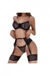 Lingerie Femme Sexy Ensemble Homme Sexy Hot y2*k Femmes Lady Sexy Bouton en Métal Lingerie Ensemble Taille Haute Vêtements De