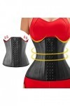 2024 Ceinture dentraînement de taille pour femme Corset Ceinture de soutien en latex Ceinture en plastique 25 os en caoutcho