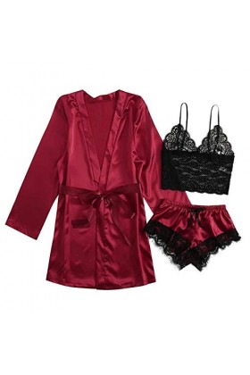 Kwatieh Chemise De Nuit Femme - Costumes Sexy Femme Combinaison Femme Sexy Chemise de Nuit Corset Sexy Femme éRotique Rolepla