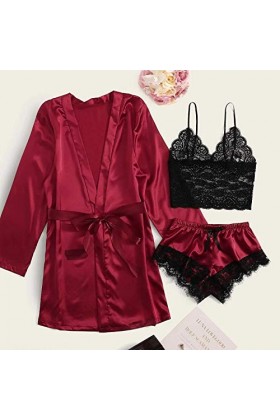 Kwatieh Chemise De Nuit Femme - Costumes Sexy Femme Combinaison Femme Sexy Chemise de Nuit Corset Sexy Femme éRotique Rolepla