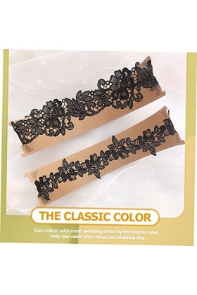 SOIMISS 6 Pièces Anneau De Jambe en Dentelle Jarretières pour La Mariée Jarretières De Mariage Jarretière De Bal Jarretière J