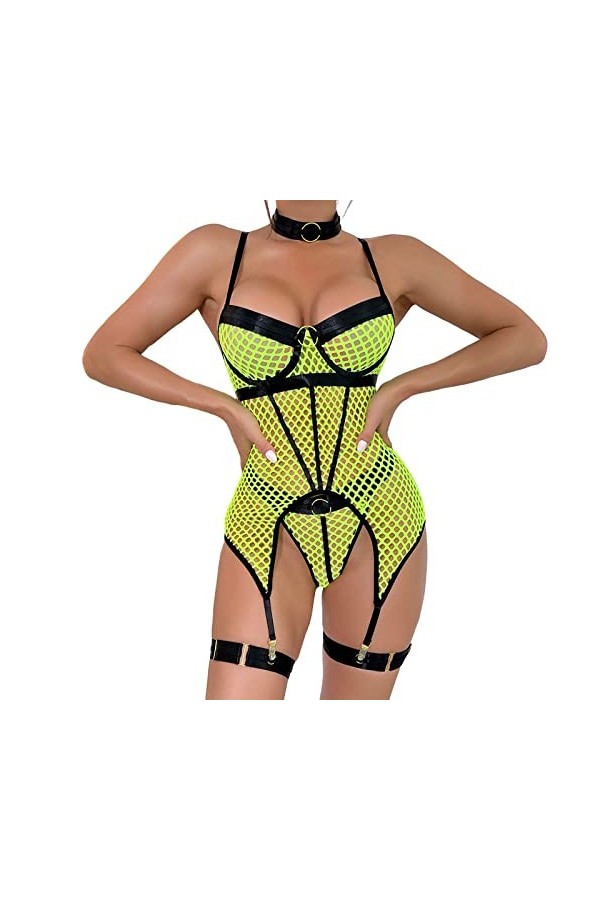 Lingerie Femme Nuisette Erotique Hard Dessous Body Transparent Sexy Hot Lingeries Ouvert Secret Sensuelle Sex Lingerie Nuiset