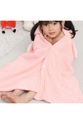 kawehiop Profitez dun temps de bain confortable, serviette à capuche absorbante pour enfants, serviette de bain en velours c