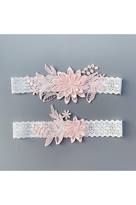 Jarretière de mariée en dentelle bleue, jarretière de mariage en dentelle, jarretière élégante, cadeau de fête prénuptiale, a