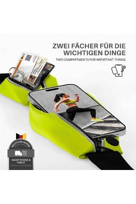 Easy Bag Doro 8100 / Doro 8100 Plus, Jaune fluo 2p , Sportif