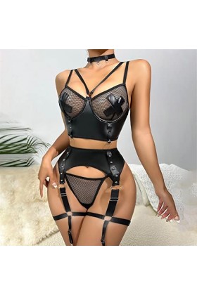 Sexy pour Extreme Sexy Dessous New Luxury Sexs Noir Couleur Femmes Sexy Jarretière Lingerie Sexe Soutien-Gorge Et Culotte Ens