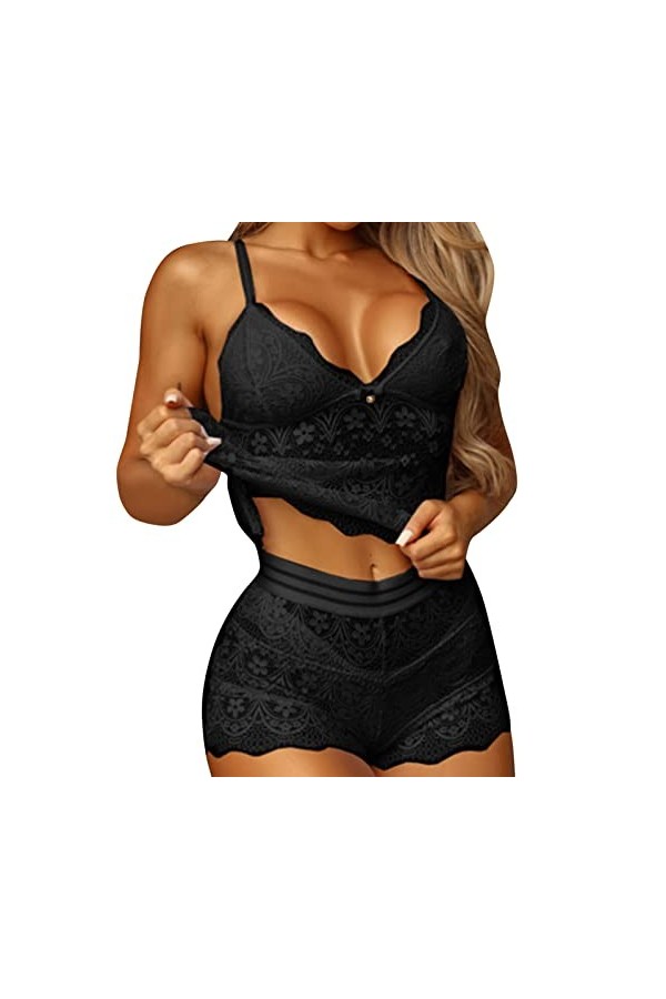 Sous-vêtements pour femme érotique négligé string culotte de haute qualité pour femme sous-vêtements tangas chemises de nuit 