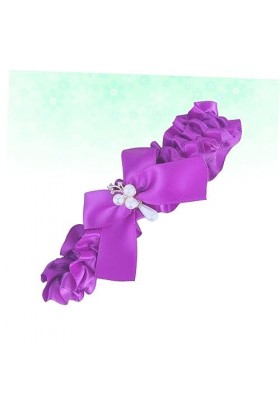 SOIMISS 1Pc Blanc De Bal Costume Jarretières De Mariage Bleu Tenue Blanc Tenues Bleu De Bal Costume Jarretière Robe Jarretièr