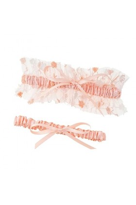 SOIMISS 2 Pièces Jarretière De Mariée Ceinture De Perles Ceintures De Bal Décoration De Mariage Jarretières Florales Décor De