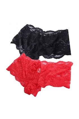 VemeFufu Sexy Dentelle Hommes Sous-vêtements String C String G Slip Boxer Tanga Hommes Chaud Taille Basse Élastique Thong Man
