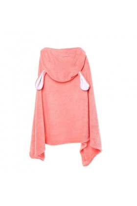 SUIOPPYUW 2 Options de tailles pour serviettes de bain, polyvalentes pour toute la famille, serviette à capuche pour enfants,