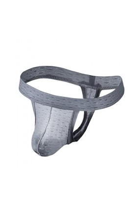 CHOUBAGUAI Mini String Sexy Transparent Taille Basse pour Hommes