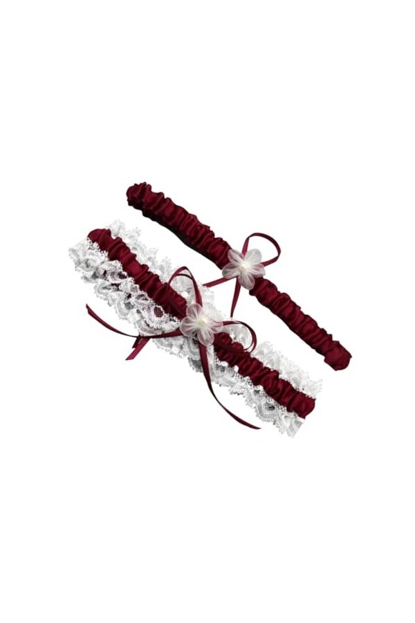 ifundom Décorations De Mariée Décorations De Soirée Dansante Décorations De Bal Porte-Jarretelles Jarretière Mariage La Marié
