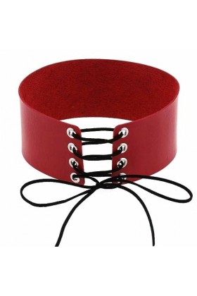 SHTGOI Lot de 2 jarretières en cuir de 6 cm de large - Anneau de cuisse - Style punk gothique - Avec cordon réglable - Sexy -