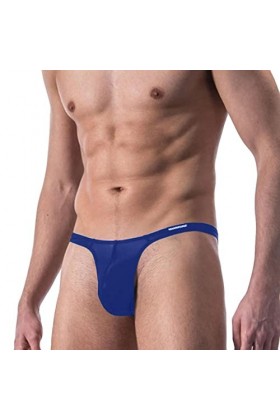 WEITING sous-vêtements pour Hommes T Back G String Briefs Sexy String Respirant Lingerie&nbsp;&nbsp;&nbsp;Hommes String Bulge Pouch Noir Ver