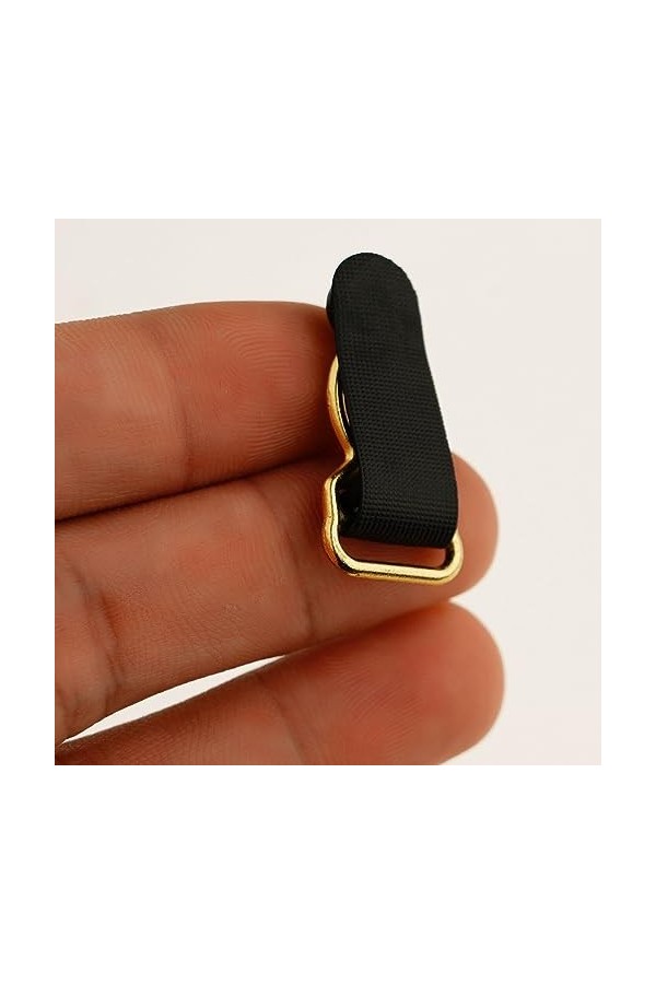 Lpitoy Boucles De Ceinture De Jarretière Corset 100pcs sous-suspendeurs À Courroie Clips Anti-glipage Stockage des sous-vêtem