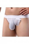 CHOUBAGUAI Mini String Sexy Taille Basse pour Hommes, sous-vêtements de Garde du Corps à Grande Projection, Mini String Mince