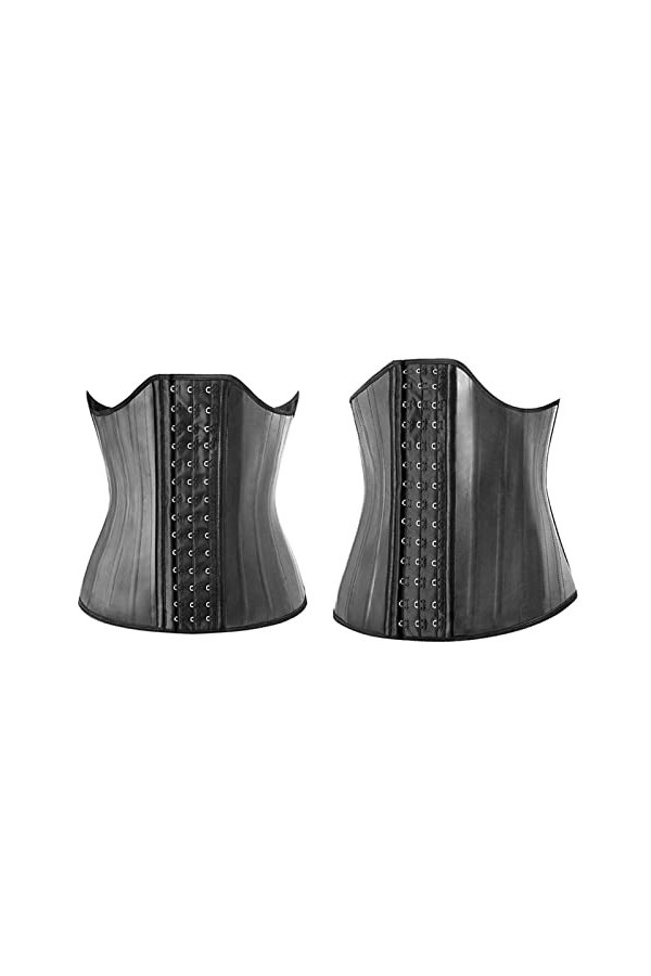 2024 Ceinture dentraînement de taille pour femme Corset Ceinture de soutien en latex Ceinture en plastique 25 os en caoutcho